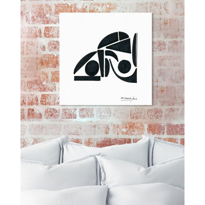 « abstracto », impression sur toile