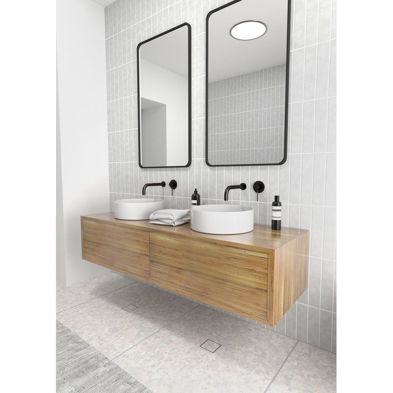 Trinity Metal Mirror, Black