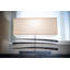 Polished African Horn Console Lamp