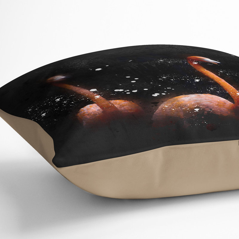 Square Throw Cushion, Stone, 40cm H x 40cm W x 15cm D