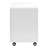 File Cabinet, Rolling Mobile, Storage Drawers, Printer Stand, Office, Work, Glossy White Laminate, Contemporary, Modern