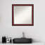 Miroir de salle de bain biseauté Carew