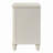 Luxury Glam Nightstand Of 2-Drawers 1Pc