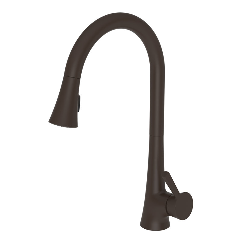 Vespera Single Handle Pull Down Kitchen Faucet, Oil Rubbed Bronze
