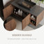 Meuble-lavabo simple avec comptoir en pierre frittée Dexheart-1788854393-1798174536