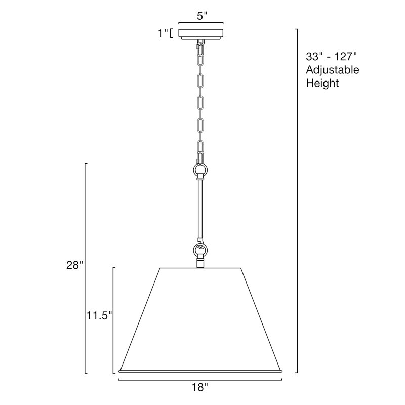 Luminaire suspendu 1 lumière Guisell