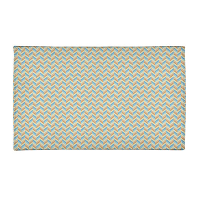 Chenille Chevron Indoor Rug