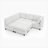 Modular Sectional Sofa,DIY Combination Upholstered Sectional Sofa with Storage-876099303-886923396