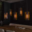 Caleyah 5 - Light Metal Cluster Pendant