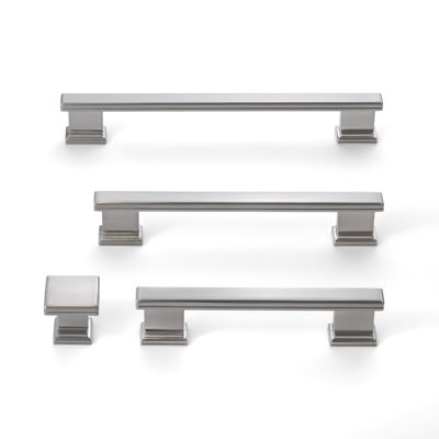 New Collection Vintage Classic Square Base Square Bar Pulls 3.75" 5" 6.3" Multipack