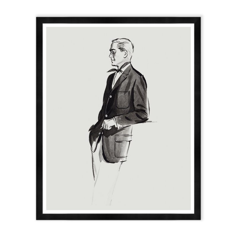 Gentleman Study Iii Print