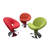 Edinburg 27" Wide Wool Swivel Lounge Chair-1702894976