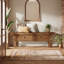 Solid Wood Storage Bench