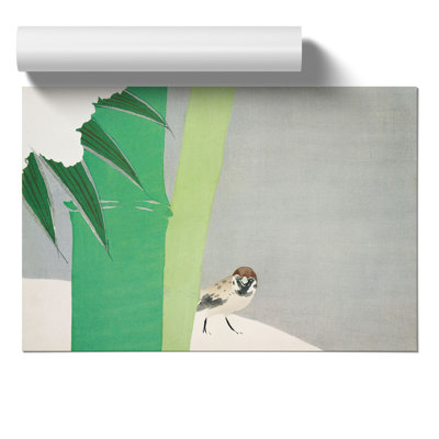 Sparrow by Kamisaka Sekka - Frameless Print