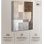 «Neutral Tone Blocks I Canvas Boho» par Art Remedy-113231619-113231625
