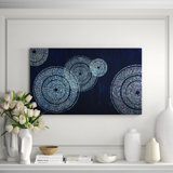 Brilliant In Blue Print by Sofia Fox