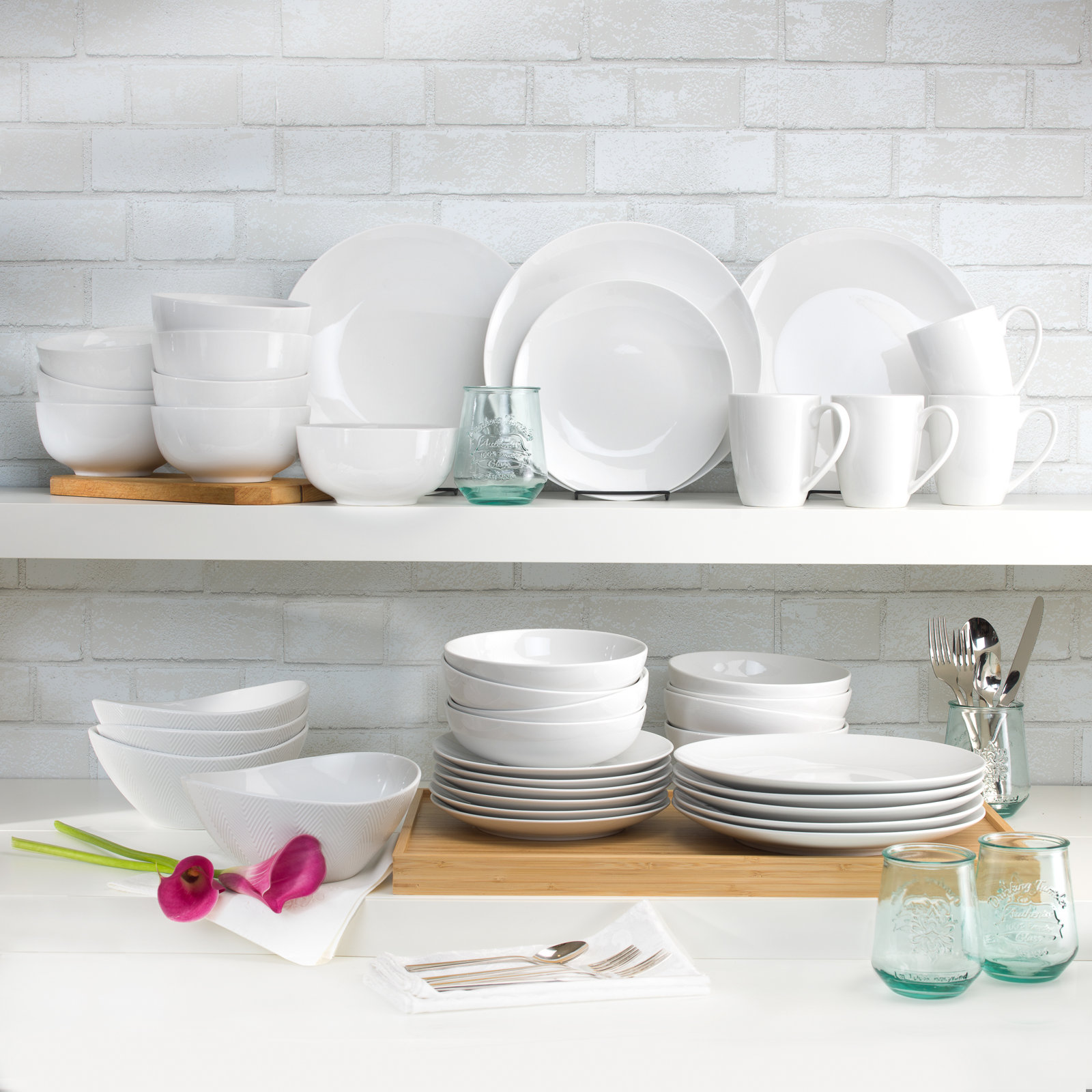 Highlands 3-Piece Porcelain Bowl Set