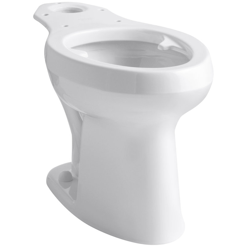 Cuvette de toilette allongée Highline 1,4 GPF (siège non inclus), Blanc
