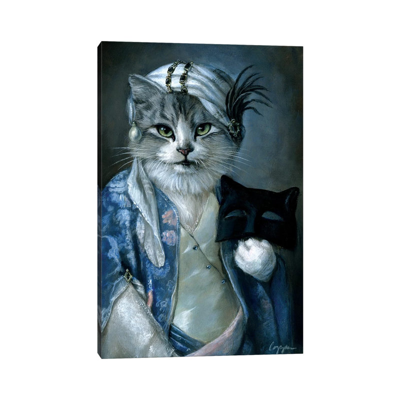 Frannie - reproduction d'art sur toile tendue, H 26 po x l 18 po x 1,5 po