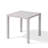 Herv Square Aluminum Outdoor Side Table-1542500677