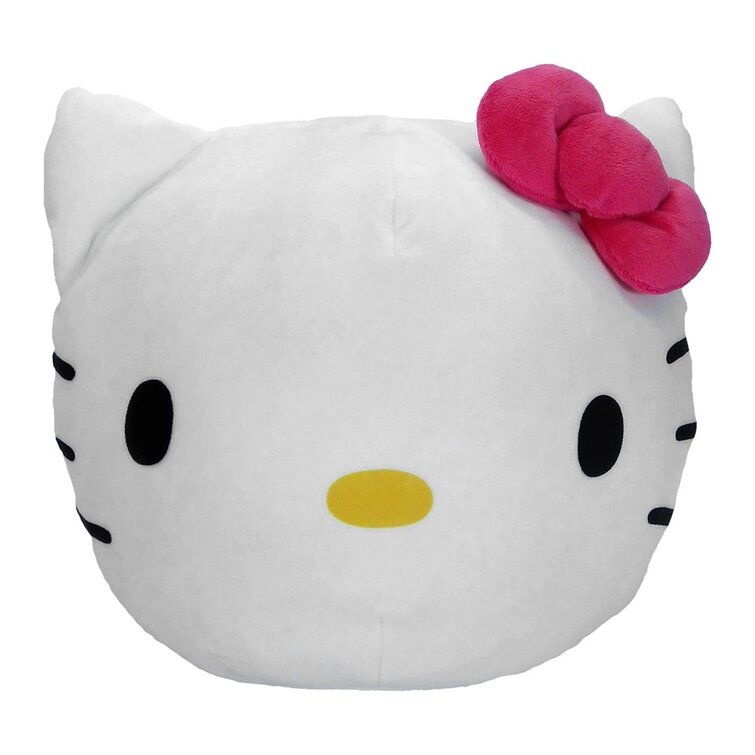 Hello Kitty Plush White Pink Stuffed Animal 12 Northwest Sanrio Pretty  Kitty