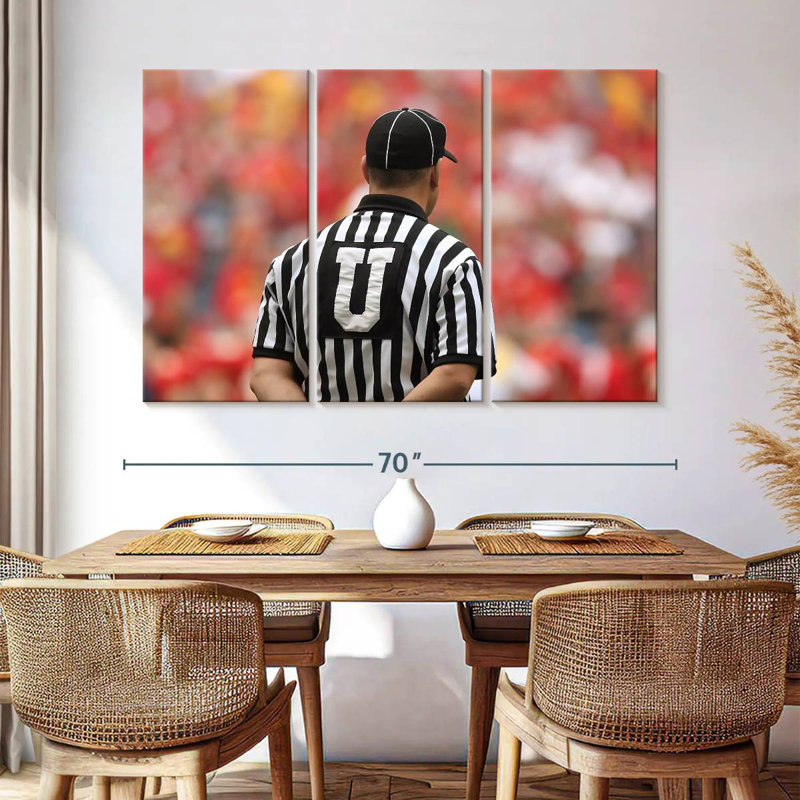 Sireci Football Umpire, 42" H x 65" W