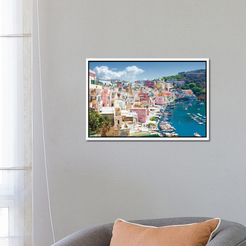 Marina Corricella III, Procida Island, Gulf of Naples, Campania Region, Italy 1 Piece Wall Art on Canvas