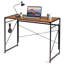 Lyka Foldable Steel and Iron Computer Desk-1247043240
