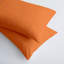 Taies d'oreiller en microfibre brossée facile d'entretien avec fermeture à enveloppe par Lotechicw Orange-119843533-120141873