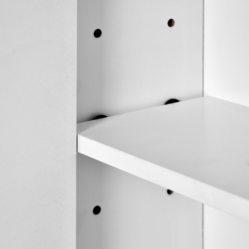 Armoire à pharmacie murale moderne pour salle de bain, Blanc