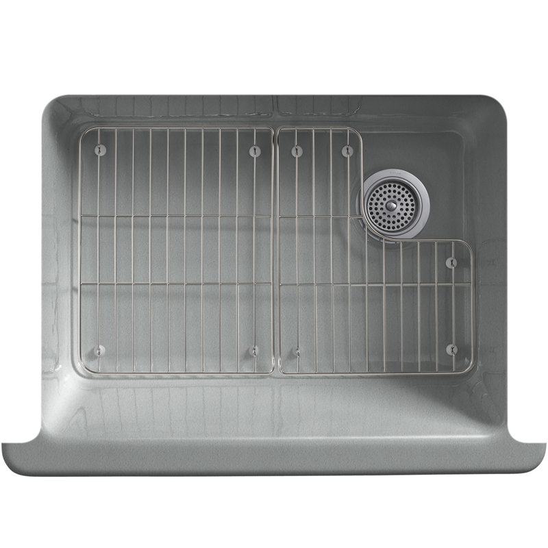 Whitehaven 30" L x 22" W Farmhouse Kitchen Sink, Basalt