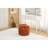 Chenille Fabric - Modern And Stylish For Indoor Use. Orange, 19.29" D X W 17.38" H, 14.96 Lbs. Material, Foam Filling, Wooden Frame, 250 Lbs Capacity, No Assembly Required Without Delay Comfortable-1451750754