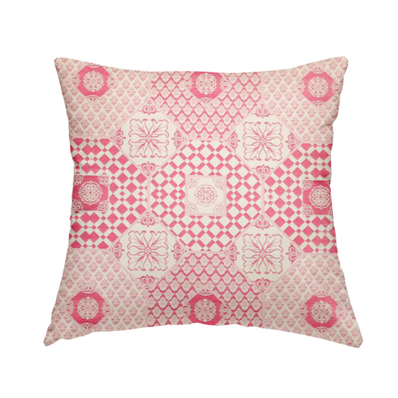 Pressley Patchwork Rectangular Throw Cushion