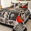 3 Piece 104"x90" Halloween Quilt Set Bedspread Set, Halloween Themed Reversible Bedding Set-103549204-103708051