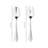 ROMA Stainless Steel Salad Servers