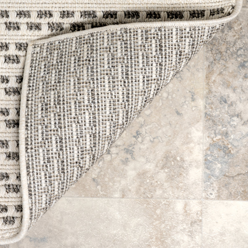 Halsey Geometric Indoor/Outdoor Area Rug, Rectangle 8' x 10'