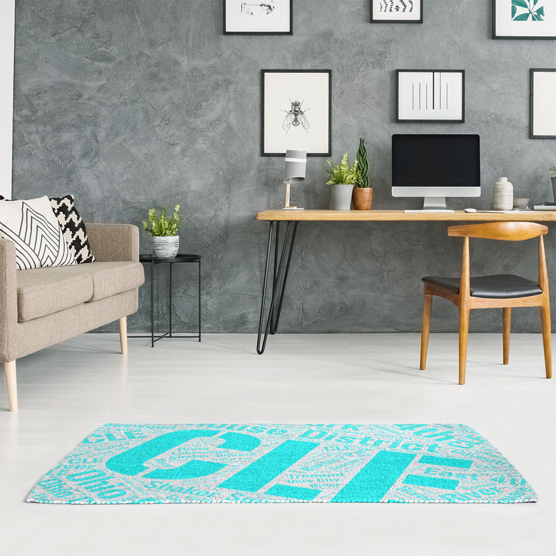 Chenille Indoor Rug, Rectangle 5' x 7'