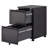15'' Wide 2 -Drawer Mobile Steel File Cabinet-1041368401