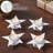 Festive Finds Tealight Holder Star Set of 4 1.5x5x5-1207346174