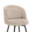 Tabouret de comptoir pivotant H 26 po avec structure en métal-937624277-957950948