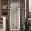 Miroir de salle de bain mural pour chambre double avec ampoules à DEL-534991227