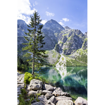 Morskie Oko Lake 1 Piece Wrapped Canvas Wall Art