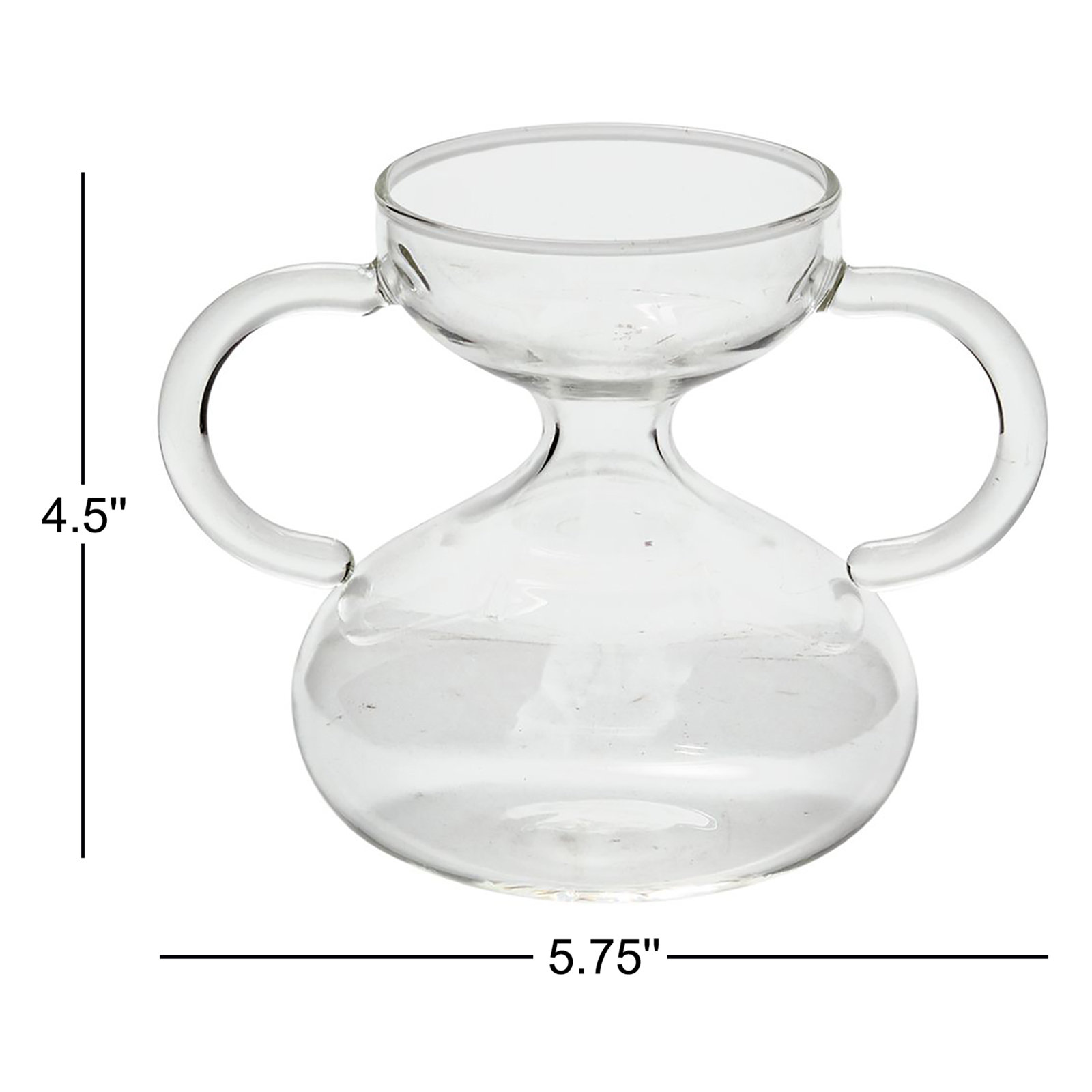 Ander 4.5'' Handmade Glass Table Vase