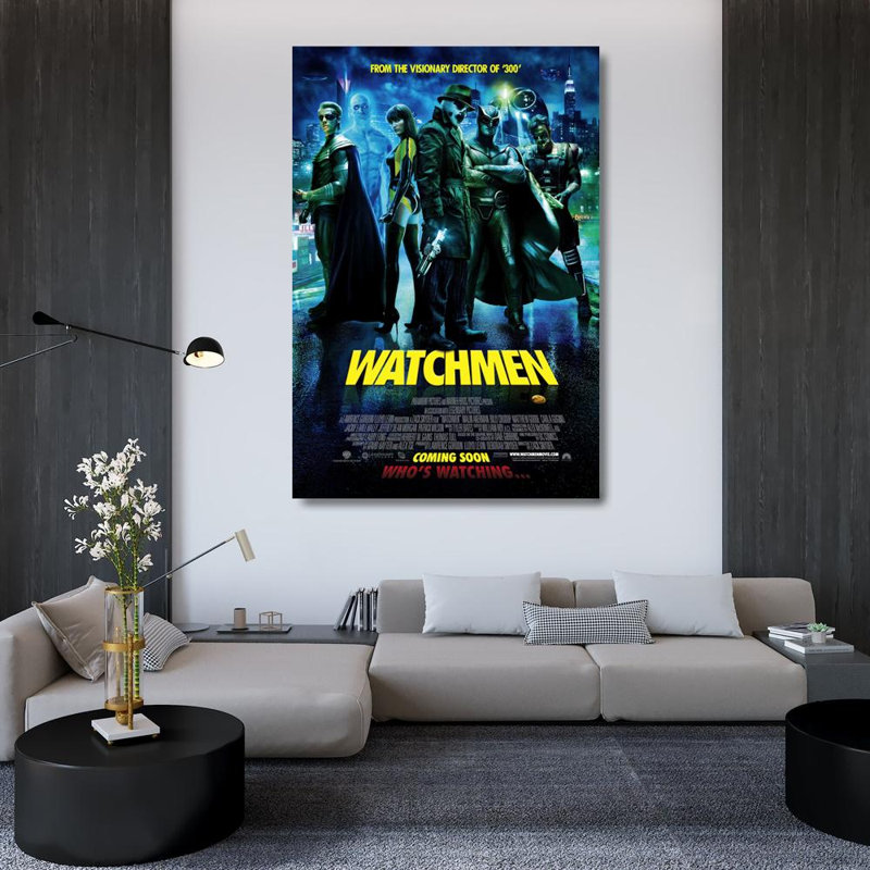 Watchmen, 48" H x 33" W