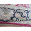 Tapis de zone en laine 8 pi 10 po x 9 pi 2 po one-of-kind à la main noué la bourgogne Bearfield