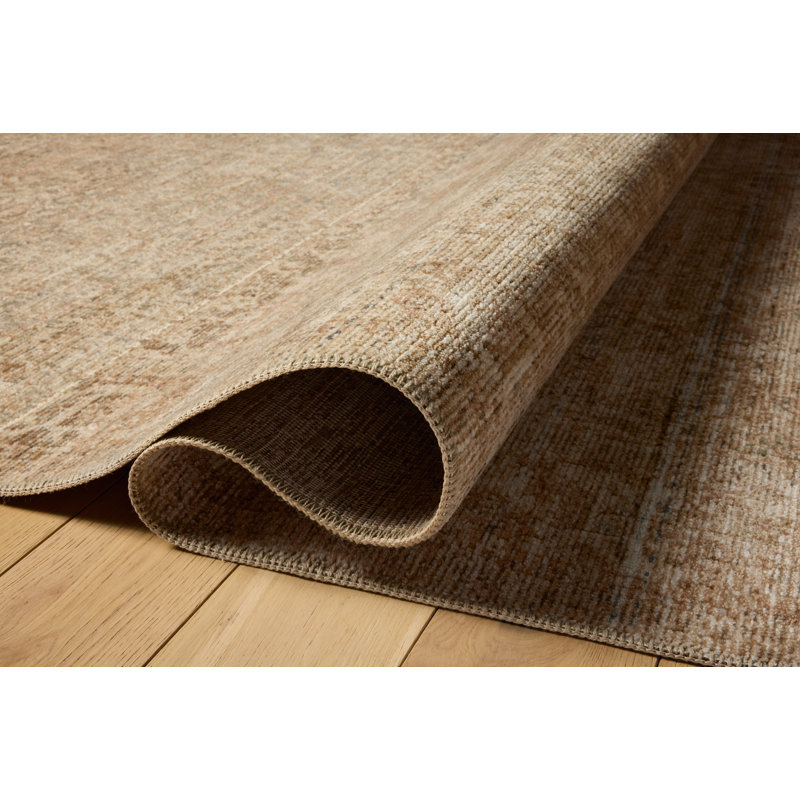 Tapis antique / multicolore Amber Lewis x Loloi Molly, Rectangle 11 pi 6 po x 15 pi 6 po