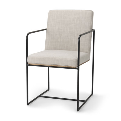Sidney Upholstered Dining Arm Chair