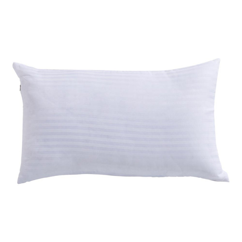 Kahnah Cotton White Bolster Cushion Pad, 42cmH x 70cmW