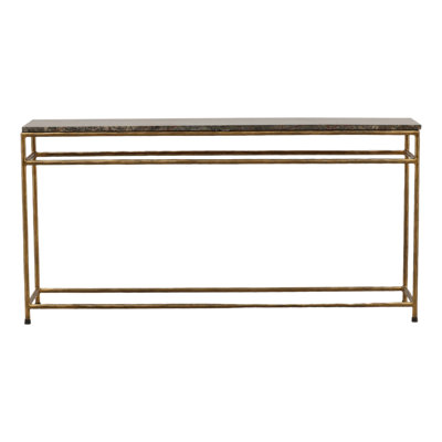 Anselmo Console Table Brown