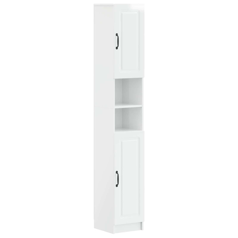 Linen Cabinet, High Gloss White